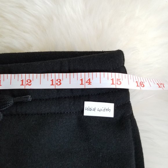 $5 Add-on | Soft high waist joggers black (size M) - Picture 7 of 12